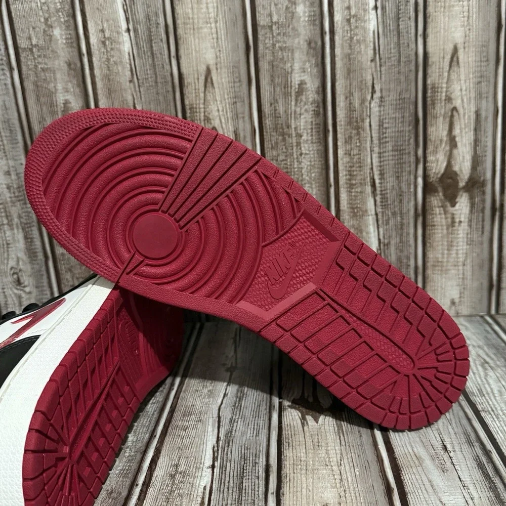 Air‎ Jordan 1 Mid Noble Red Men's Size 11.5 (554724-066)